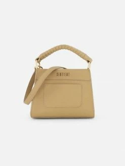 SENTIENT Panthera Desserto® Cactus Leather Vegan Mini Tote | Beige New In