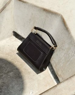 SENTIENT Panthera Desserto® Cactus Leather Vegan Mini Tote | Black