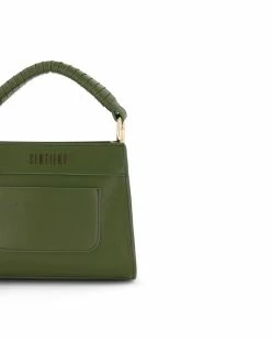 SENTIENT Panthera Desserto® Cactus Leather Vegan Mini Tote | Green