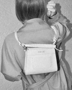 SENTIENT Panthera Desserto® Cactus Leather Vegan Mini Tote | White