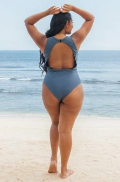 SEPTEMBER Ami ECONYL® One Piece Swimsuit | Sargents Blue Clothing