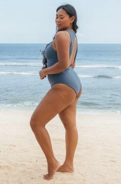 SEPTEMBER Ami ECONYL® One Piece Swimsuit | Sargents Blue Clothing