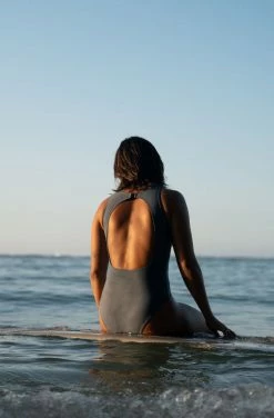 SEPTEMBER Ami ECONYL® One Piece Swimsuit | Sargents Blue Clothing