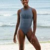 SEPTEMBER Ami ECONYL® One Piece Swimsuit | Sargents Blue Clothing