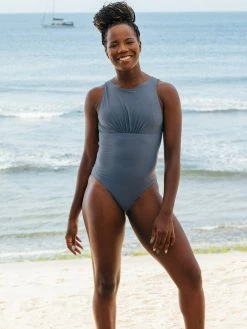SEPTEMBER Ami ECONYL® One Piece Swimsuit | Sargents Blue Clothing