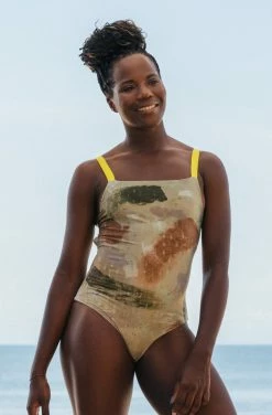 SEPTEMBER Clothing Paris ECONYL® One Piece Swimsuit | Sea Foam Camo Print 15 SEPTEMBER Clothing Paris ECONYL® One Piece Swimsuit | Sea Foam Camo Print