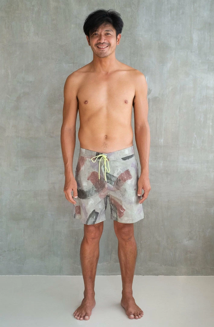 SEPTEMBER Greenough Japanese Nylon Unisex Boardshorts | Sea Foam Camo Pint Clothing 5 SEPTEMBER Greenough Japanese Nylon Unisex Boardshorts | Sea Foam Camo Pint Clothing