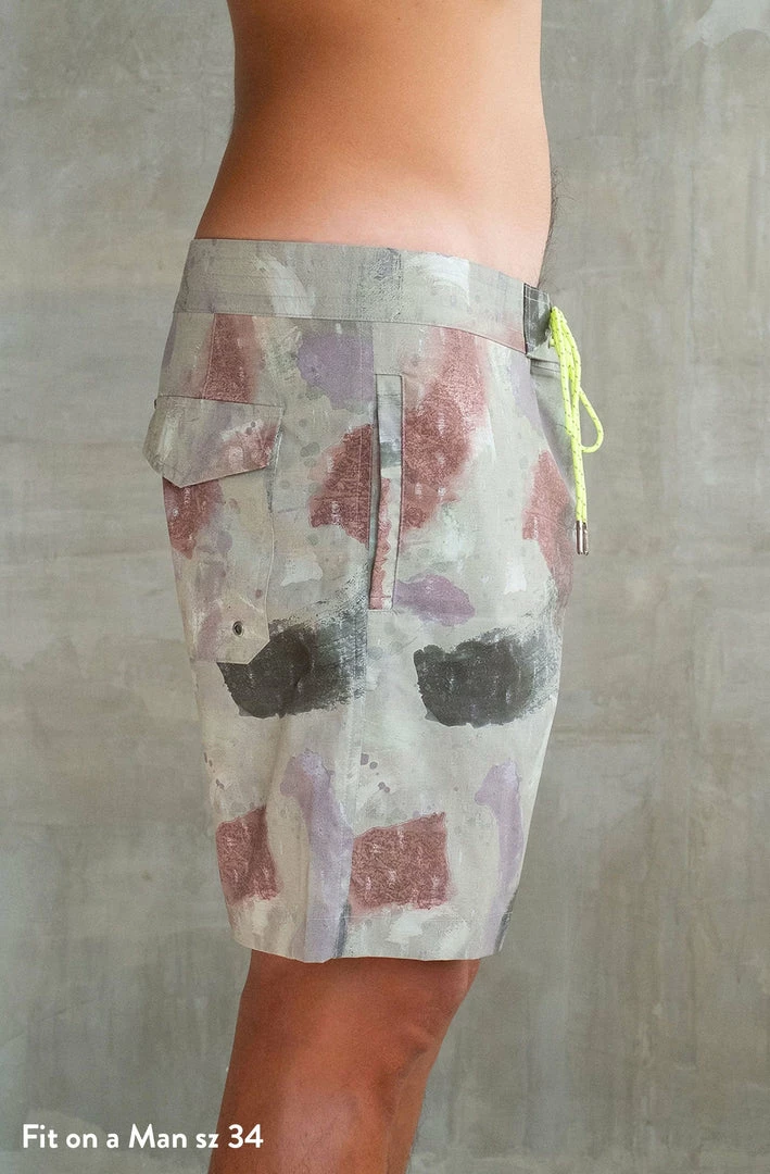 SEPTEMBER Greenough Japanese Nylon Unisex Boardshorts | Sea Foam Camo Pint Clothing 7 SEPTEMBER Greenough Japanese Nylon Unisex Boardshorts | Sea Foam Camo Pint Clothing