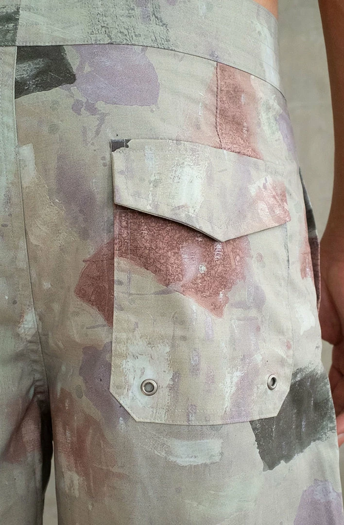 SEPTEMBER Greenough Japanese Nylon Unisex Boardshorts | Sea Foam Camo Pint Clothing 12 SEPTEMBER Greenough Japanese Nylon Unisex Boardshorts | Sea Foam Camo Pint Clothing