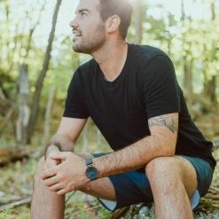 Solios Solar Watch With Black & Rose Gold Dial | Grey Mesh Strap 19 Solios Solar Watch With Black & Rose Gold Dial | Grey Mesh Strap