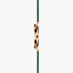 Solios Solar Watch With Black & Rose Gold Dial | Green Vegan Leather Strap Accessories 15 Solios Solar Watch With Black & Rose Gold Dial | Green Vegan Leather Strap Accessories