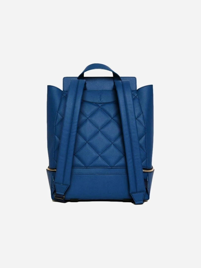 Soybean Bags Courage Versatile Vegan Leather Backpack | Blue 4 Soybean Bags Courage Versatile Vegan Leather Backpack | Blue