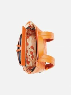 Soybean Bags Courage Versatile Vegan Leather Backpack | Orange