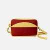 Soybean Bags Spirit Vegan Leather Crossbody Bag | Red And Yellow 1 Soybean Bags Spirit Vegan Leather Crossbody Bag | Red And Yellow