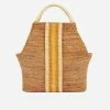 Stelar Bau-Bau Handwoven Atta Vegan Large Shopper | Natural & Yellow