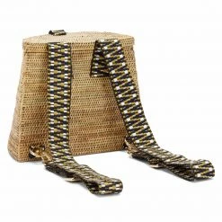 Stelar Celebes Handwoven Atta Vegan Backpack | Natural