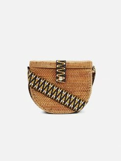 Stelar Peleng Handwoven Atta Vegan Satchel | Natural