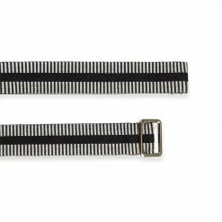 Stelar Accessories Sunda Handwoven Jacquard Vegan Belt | Black & White 7 Stelar Accessories Sunda Handwoven Jacquard Vegan Belt | Black & White