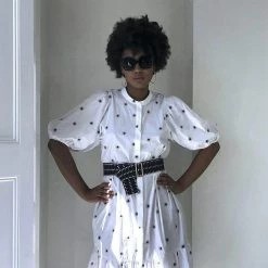 Stelar Sunda Handwoven Jacquard Vegan Belt | Indigo & Black