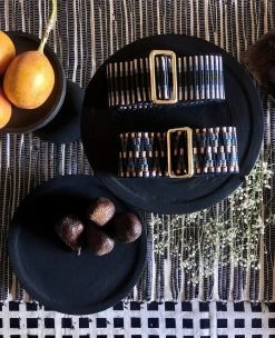 Stelar Sunda Handwoven Jacquard Vegan Belt | Olive & Sand Accessories