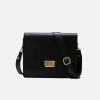 STORY 81 Hope Apple Leather Vegan Handbag | Black