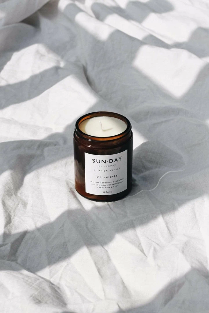 Sun.day Of London Women's Vegan Gifts Under £30 Luxury Vegan Candle | Céleste 180ml 4 Sun.day Of London Women's Vegan Gifts Under £30 Luxury Vegan Candle | Céleste 180ml