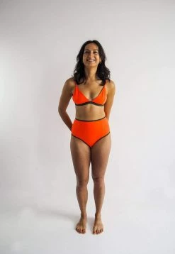 Sūndar Swim Clothing The Mississippi ECONYL® Reversible Bikini Top | Multiple Colours