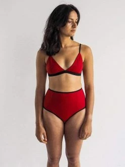 Sūndar Swim Clothing The Mississippi ECONYL® Reversible Bikini Top | Multiple Colours