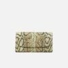 Svala Didi Vegan Leather Clutch | Cream Python Bags