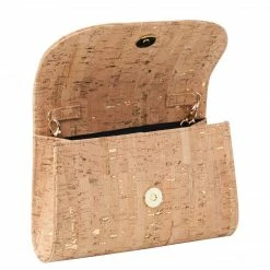 Svala Didi Cork Vegan Mini Clutch | Gold Speckled