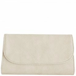 Svala Didi Vegan Leather Clutch | Cream Bags