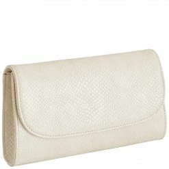 Svala Didi Vegan Leather Clutch | Cream Bags