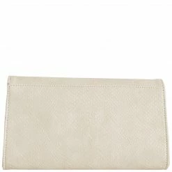Svala Didi Vegan Leather Clutch | Cream Bags