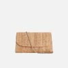 Svala Didi Vegan Leather Clutch | Natural Cork Bags