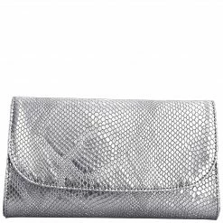 Svala Bags Didi Vegan Leather Clutch | Silver