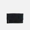 Svala Bags Eva Vegan Foldover Clutch | Black Piñatex®