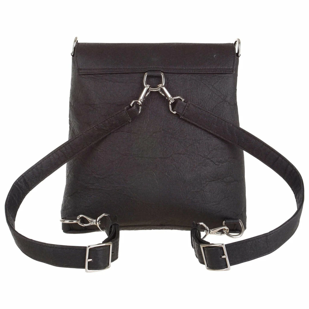 Svala Gemma Piñatex Vegan Leather Backpack | Black Bags 7 Svala Gemma Piñatex Vegan Leather Backpack | Black Bags