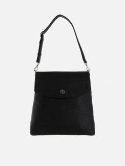 Svala Gemma Piñatex Vegan Leather Backpack | Black Bags