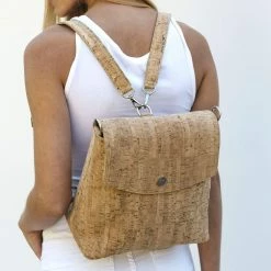 Svala Gemma Vegan Backpack | Natural Cork