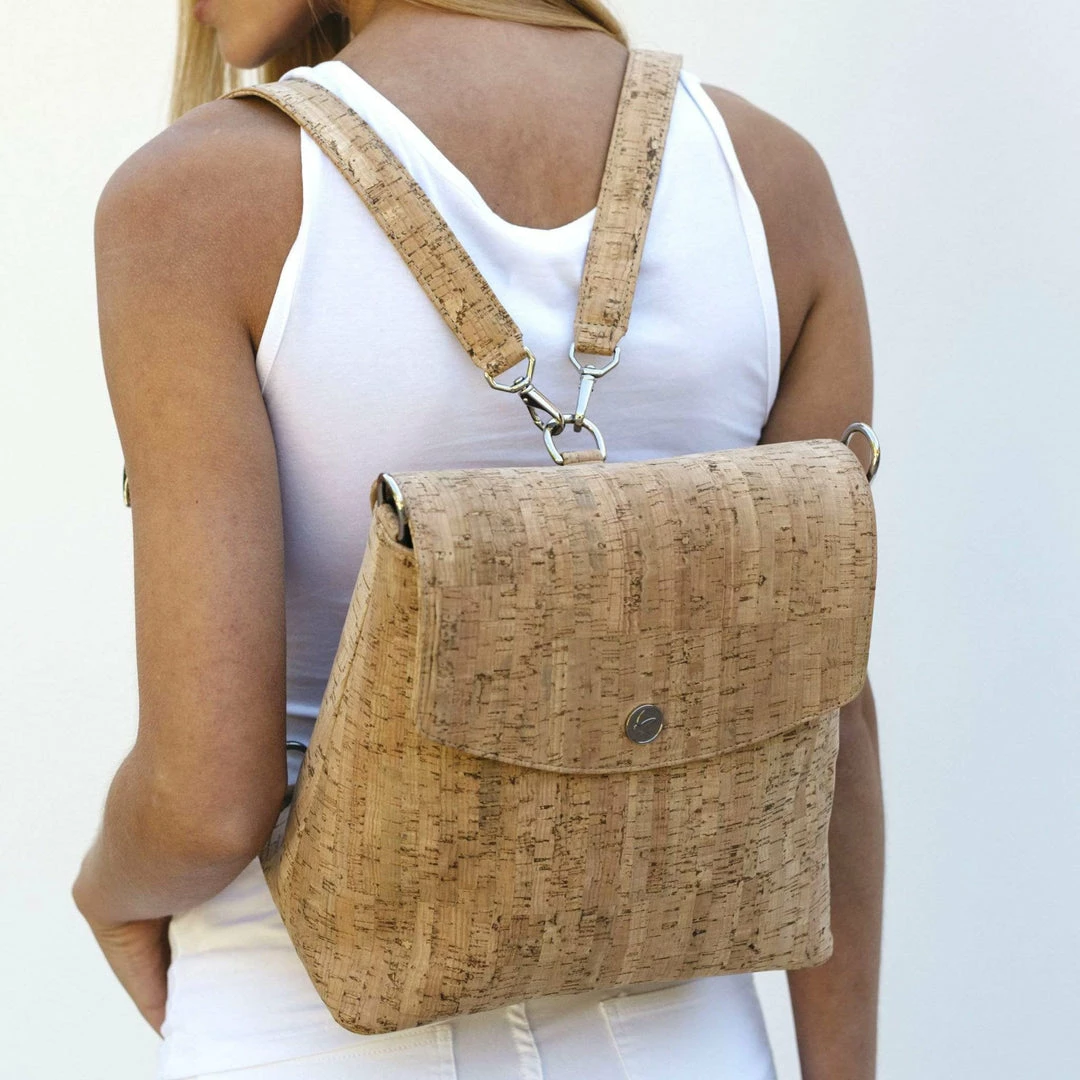 Svala Gemma Vegan Backpack | Natural Cork 4 Svala Gemma Vegan Backpack | Natural Cork