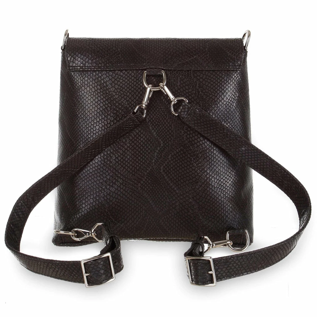 Svala Bags Gemma Vegan Leather Backpack | Black 7 Svala Bags Gemma Vegan Leather Backpack | Black