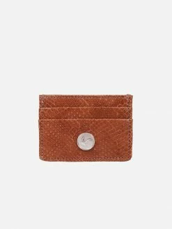 Svala Mia Vegan Leather Card Case | Brown