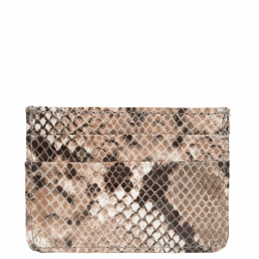 Svala Accessories Mia Vegan Leather Card Case | Python 4 Svala Accessories Mia Vegan Leather Card Case | Python