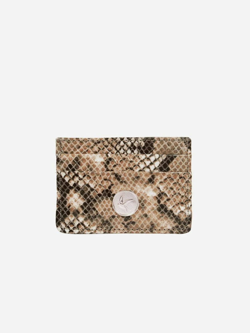 Svala Accessories Mia Vegan Leather Card Case | Python 3 Svala Accessories Mia Vegan Leather Card Case | Python