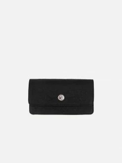 Svala Bags Sara Piñatex® Vegan Chain Wallet Purse | Black