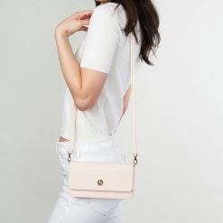 Svala Sara Vegan Leather Chain Wallet Purse | Blush