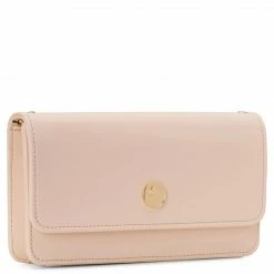 Svala Sara Vegan Leather Chain Wallet Purse | Blush