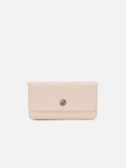 Svala Sara Vegan Leather Chain Wallet Purse | Blush