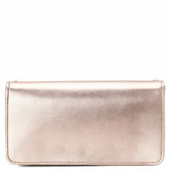 Svala Sara Vegan Leather Chain Wallet Purse | Rose Gold Bags