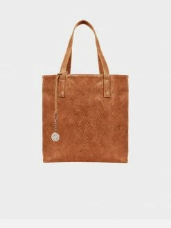 Svala Simma Vegan Leather Tote Bag | Brown Bags